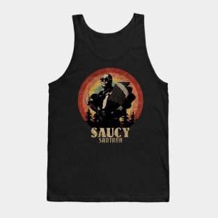 Retro Sunset Saucy Santana Tank Top